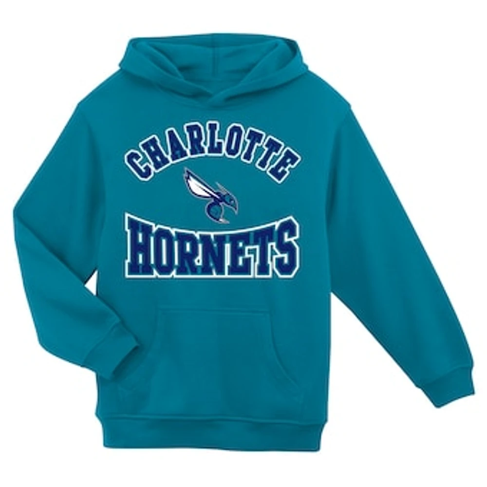 Preschool Teal Charlotte Hornets Home Town Pullover Fleece Hoodie