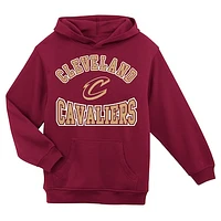 Preschool Wine Cleveland Cavaliers Home Town Pullover Fleece Hoodie