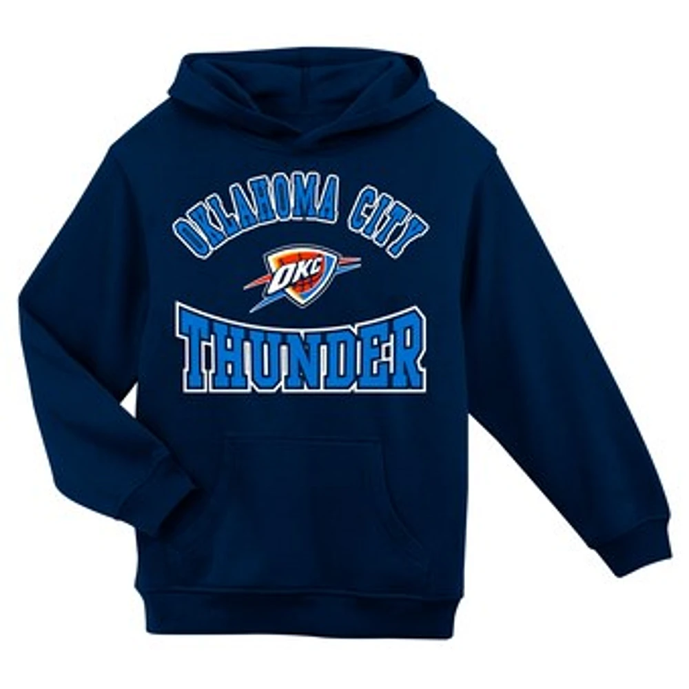 Preschool Navy Oklahoma City Thunder Home Town Pullover Fleece Hoodie