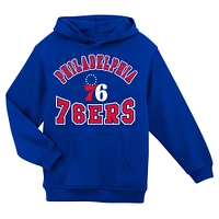 Preschool Royal Philadelphia 76ers Home Town Pullover Fleece Hoodie