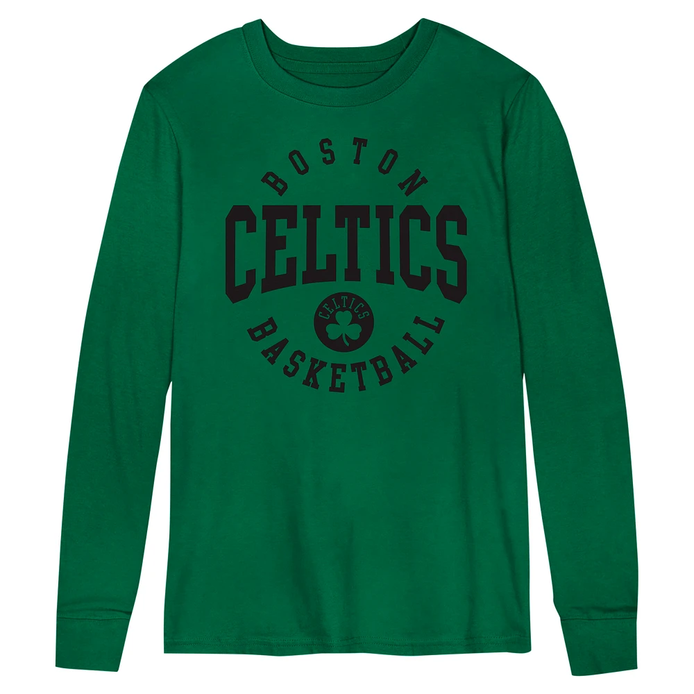 Preschool Kelly Green Boston Celtics Around the Block Long Sleeve T-Shirt