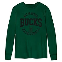 Preschool Hunter Green Milwaukee Bucks Around the Block Long Sleeve T-Shirt