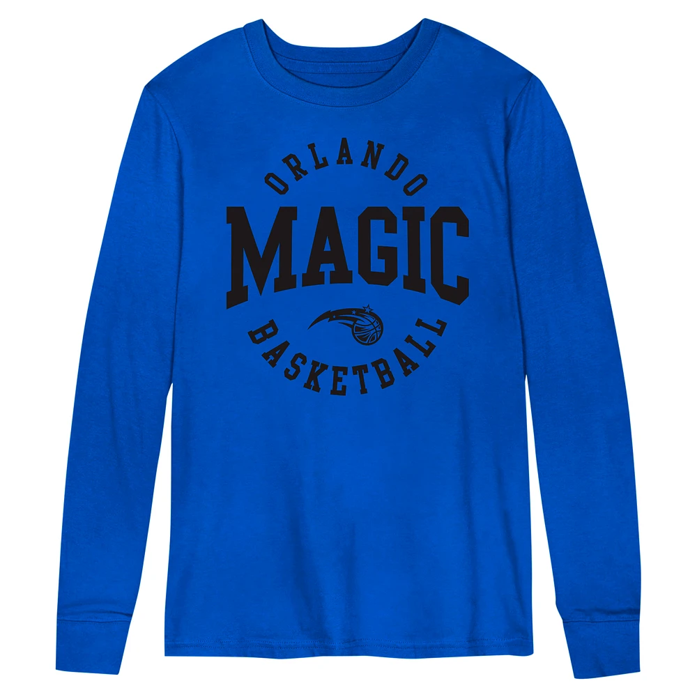 Preschool Blue Orlando Magic Around the Block Long Sleeve T-Shirt