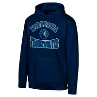 Youth Navy Minnesota Timberwolves Home Town Pullover Fleece Hoodie