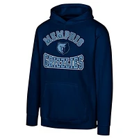 Youth Navy Memphis Grizzlies Home Town Pullover Fleece Hoodie