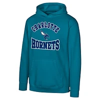 Youth Teal Charlotte Hornets Home Town Pullover Fleece Hoodie