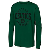 Youth  Kelly Green Boston Celtics Around the Block Long Sleeve T-Shirt