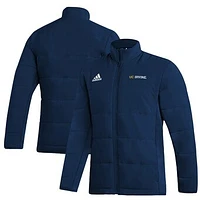 Men's adidas Navy UC Irvine Anteaters Full-Zip Jacket