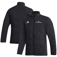 Men's adidas Black Winthrop Eagles Full-Zip Jacket