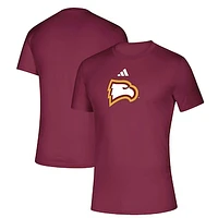 Men's adidas Red Winthrop Eagles Creator T-Shirt