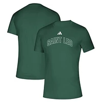 Men's adidas Green Saint Leo University Lions Creator T-Shirt