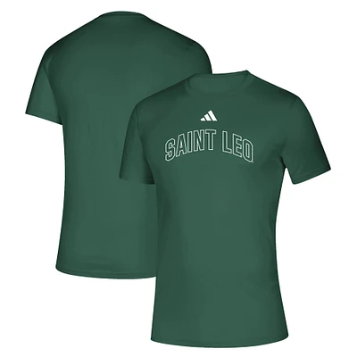 Men's adidas Green Saint Leo University Lions Creator T-Shirt