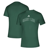 Men's adidas Green Saint Leo University Lions Creator T-Shirt
