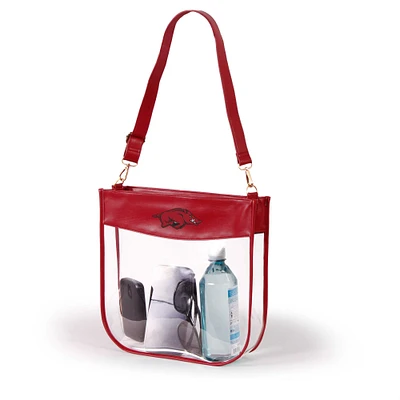 Women's Cardinal Arkansas Razorbacks Kate Clear Purse