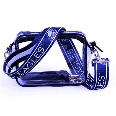 Women's Georgia Southern Eagles Bridget Clear Purse with Logo Strap