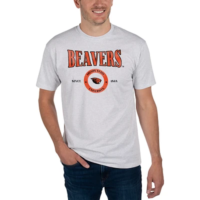 Unisex Uscape Apparel Gray Oregon State Beavers Renew T-Shirt