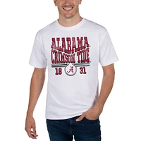 Unisex Uscape Apparel White Alabama Crimson Tide Garment Dyed T-Shirt