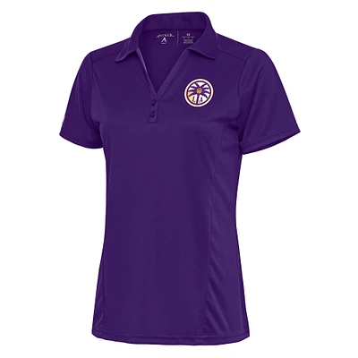 Women's Antigua Purple Los Angeles Sparks Tribute Polo