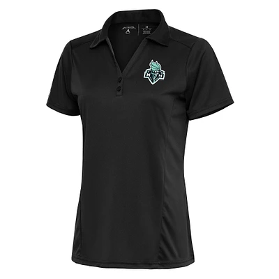 Women's Antigua Smoke New York Liberty Tribute Polo
