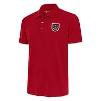 Men's Antigua Red Atlanta Dream Big & Tall Tribute Polo