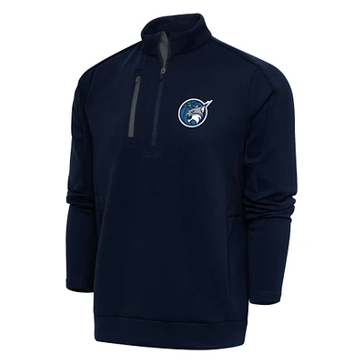 Men's Antigua Navy Minnesota Lynx Big & Tall Generation Quarter-Zip Jacket