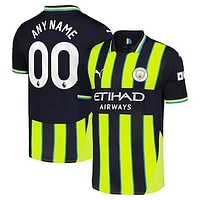 Men's Puma Navy Manchester City 2024/25 Away Replica Custom Jersey
