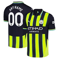Men's Puma Navy Manchester City 2024/25 Away Replica Custom Jersey