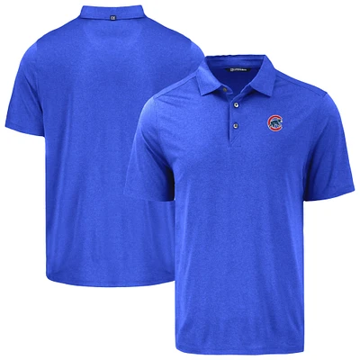 Men's Cutter & Buck Chicago Cubs Coastline Epic Comfort Eco Recycled Polo