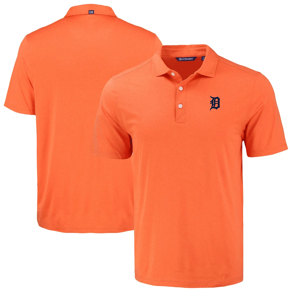 Men's Cutter & Buck Detroit Tigers Coastline Epic Comfort Eco Recycled Polo