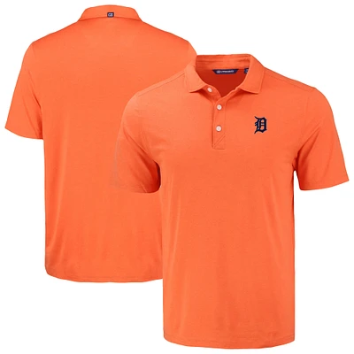 Men's Cutter & Buck Detroit Tigers Coastline Epic Comfort Eco Recycled Polo