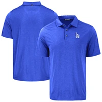 Men's Cutter & Buck Blue Los Angeles Dodgers Coastline Epic Comfort Eco Recycled Polo