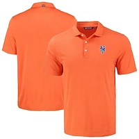 Men's Cutter & Buck New York Mets Coastline Epic Comfort Eco Recycled Polo