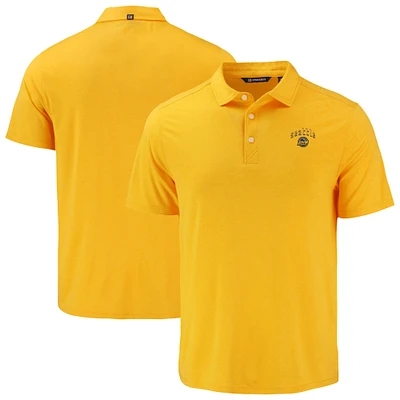 Men's Cutter & Buck Gold Seattle Mariners Coastline Epic Comfort Eco Recycled Polo