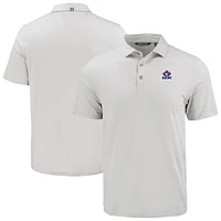 Men's Cutter & Buck White Toronto Blue Jays Cooperstown Coastline Epic Comfort Eco Recycled Polo