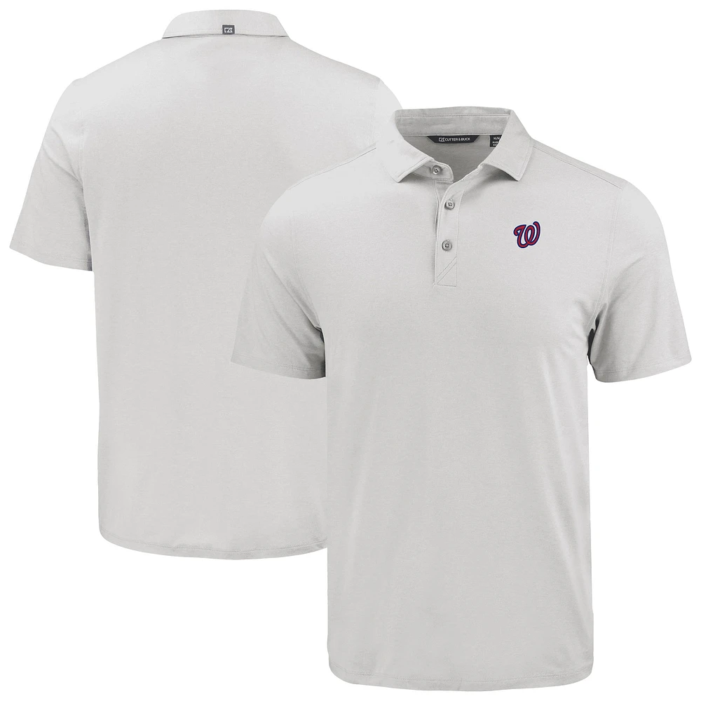 Men's Cutter & Buck Washington Nationals Coastline Epic Comfort Eco Recycled Polo