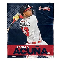 The Northwest Group Ronald Acuña Jr. Atlanta Braves 50" x 60" Silk Touch Throw Blanket