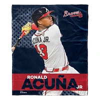 The Northwest Group Ronald Acuña Jr. Atlanta Braves 50" x 60" Silk Touch Throw Blanket