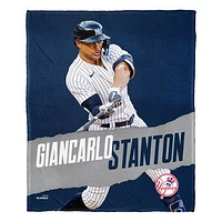 The Northwest Group Giancarlo Stanton New York Yankees 50" x 60" Silk Touch Throw Blanket