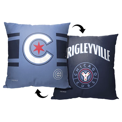 The Northwest Group  Chicago Cubs 18" x 18" City Connect Throw Pillow