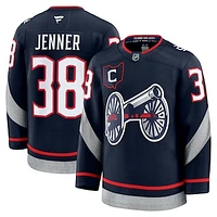 Men's Fanatics Boone Jenner Navy Columbus Blue Jackets 2025 NHL Stadium Series Premium Player Jersey