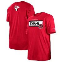 Men's New Era  Red Kansas City Chiefs 3rd Down Domestic T-Shirt