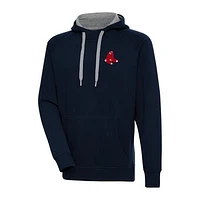 Men's Antigua Navy Boston Red Sox Big & Tall Victory Pullover Hoodie