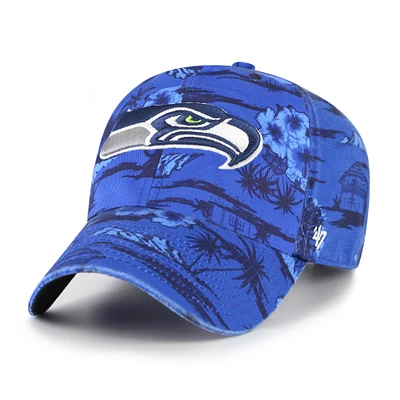 Men's '47  Royal Seattle Seahawks Fiji Clean Up Adjustable Hat