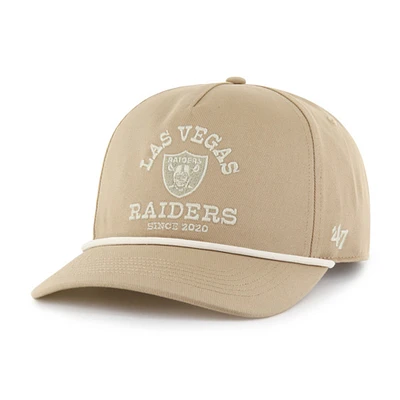 Men's '47 Khaki Las Vegas Raiders Canyon Ranchero Hitch Adjustable Hat