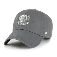 Women's '47 Gray Cleveland Browns Bright Side Clean Up Adjustable Hat