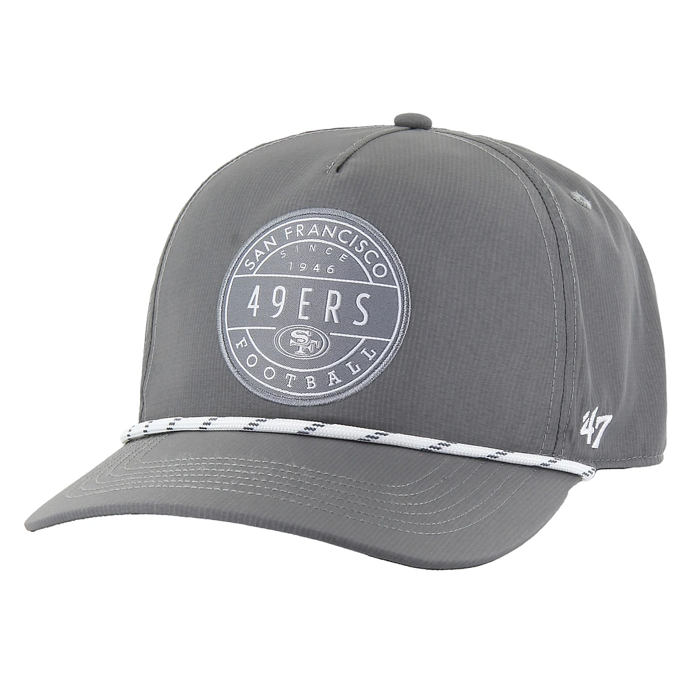 Men's '47 Gray San Francisco 49ers Suburbia Hitch Adjustable Hat