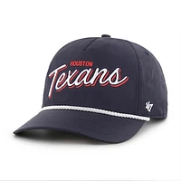 Men's '47 Navy Houston Texans Brrr Fairway Hitch Adjustable Hat