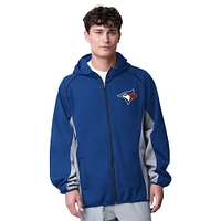 Women's G-III Sports by Carl Banks Blue Toronto Jays Backfield Full-Zip Track Jacket