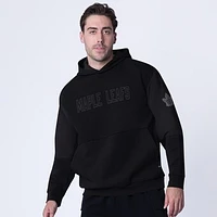 Men's MSX by Michael Strahan  Black Toronto Maple Leafs Resolution Pullover Hoodie