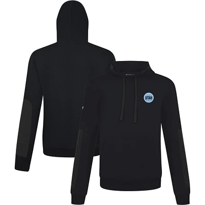 Men's Levelwear  Black Utah Hockey Club Bombay Pullover Hoodie